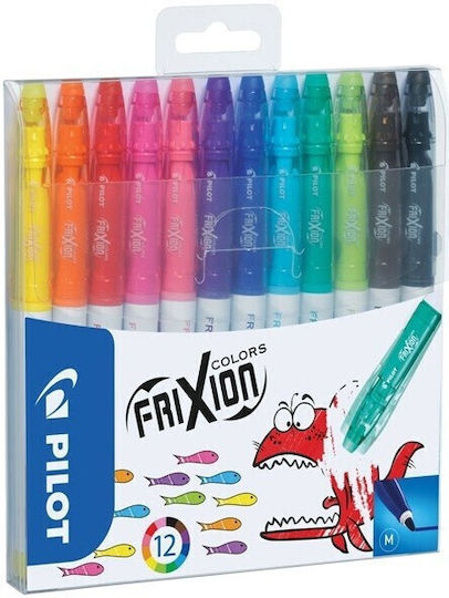 Pilot Frixion Drawing Markers Set 12pcs