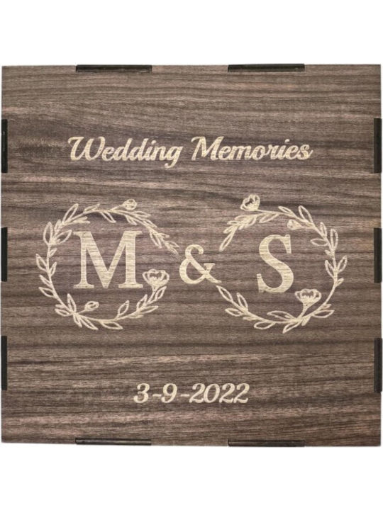 Wedding Memory Box 25x25x8εκ Dw-9