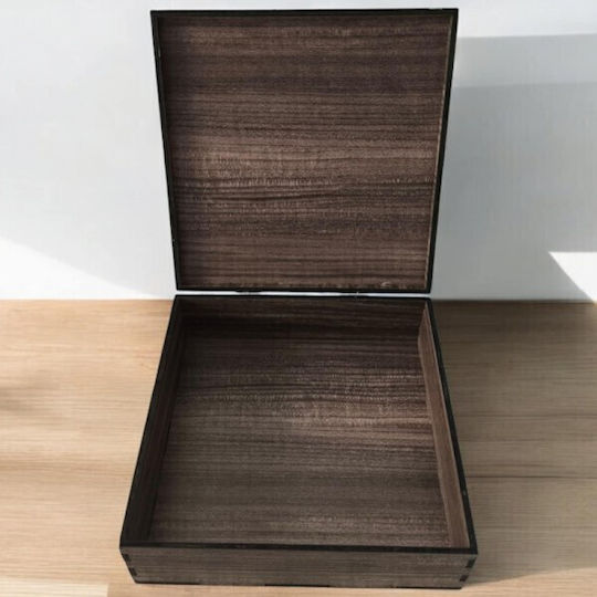 Кутия за спомени от сватба 25x25x8см Dw-9