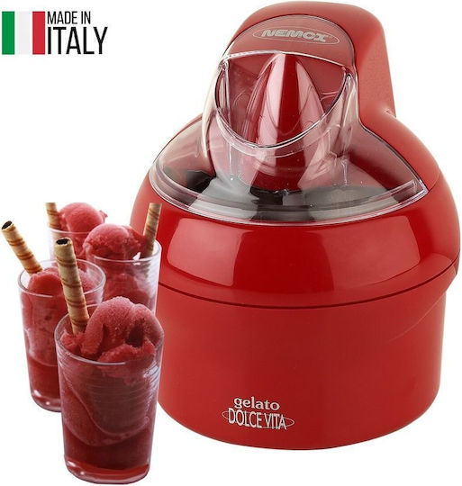 Ice Cream Maker Nemox Dolce Vita 1.1 Liters Red