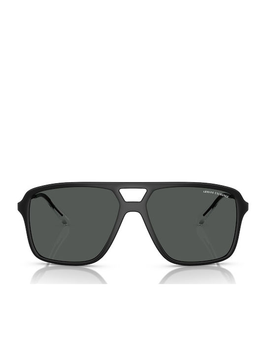 Armani Exchange Мъжки Слънчеви Очила с Черна Рамка и Сиви Стъкла AX4150SU 805887