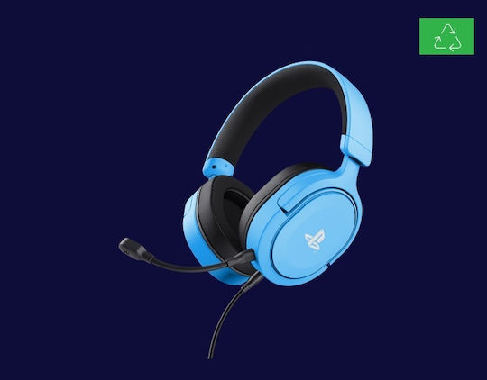 Trust GXT 498 Forta Over Ear Căști Gaming cu Conectivitate 3,5 mm Albastre pentru PS5