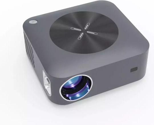 Art X6PRO Projector DLP Full HD Λάμπας LED με Wi-Fi και Ενσωματωμένα Ηχεία
