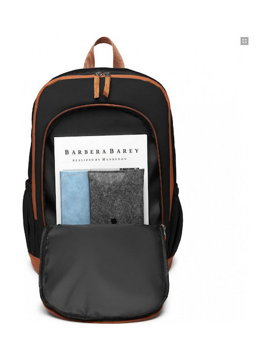 Miss Lulu Backpack Waterproof Black