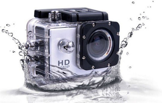 0600K-008S Action Camera Full HD (1080p) Υποβρύχια (με Θήκη) με Οθόνη 1.5" Μαύρη