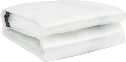 vidaXL Αδιάβροχος Μουσαμάς 140gr/m² 10x6μ. Ελαφρού Τύπου Διάφανος