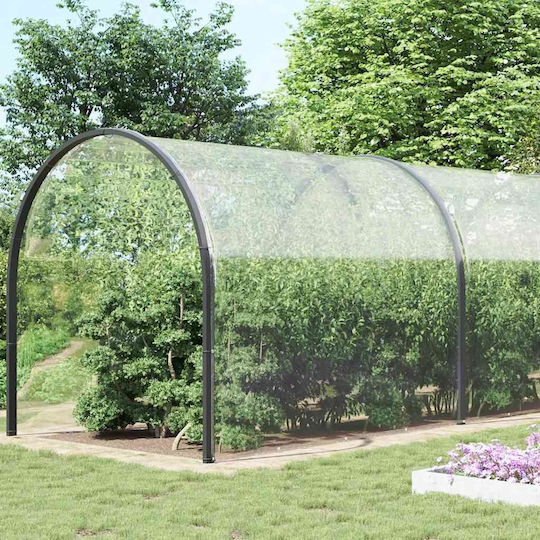 vidaXL Waterproof Tarpaulin 350gr/m² 12x6m. Heavy Duty Transparent