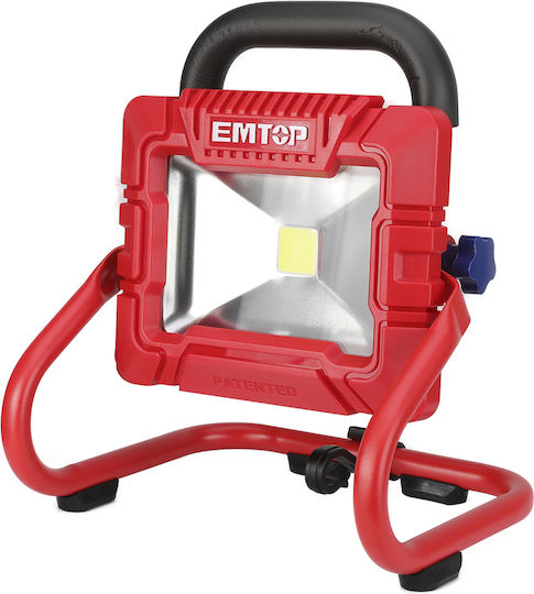 Emtop Battery LED Work Light Projector with Brightness up to 1800 Lumen