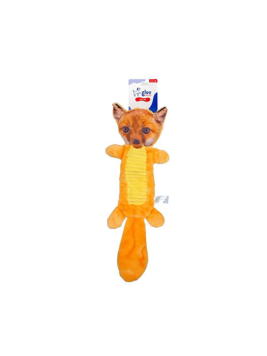 Играчка за куче Лисица с тънка опашка и пискюл 22x50см Играчка за куче Лисица с тънка опашка и пискюл 22x50см