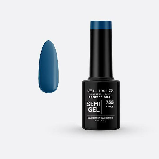 Elixir Semi Gel Halb-permanenter Nagellack Space 755 5ml 1Stück