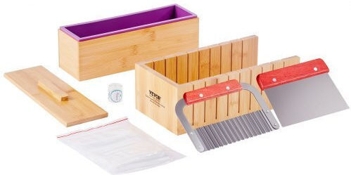 Vevor Soap Making Kit Cutting Box Silicone Mold Cutters Bags & Stickers Fzqdsqgmjqgd1up7yv0