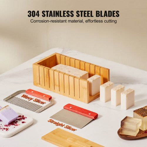 Vevor Soap Making Kit Cutting Box Silicone Mold Cutters Bags & Stickers Fzqdsqgmjqgd1up7yv0