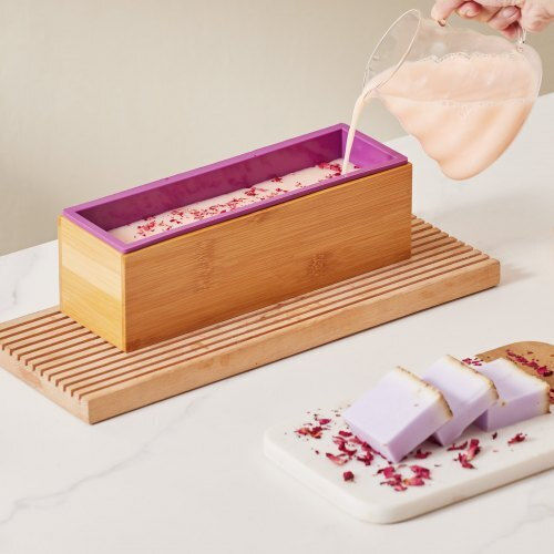 Vevor Soap Making Kit Cutting Box Silicone Mold Cutters Bags & Stickers Fzqdsqgmjqgd1up7yv0