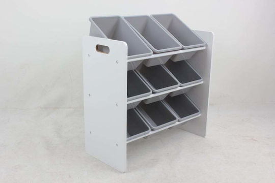 U-Grow U-Grow Spielzeug-Organisator Graues 63x30x60cm