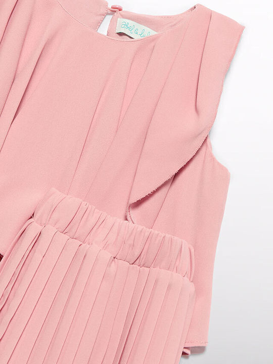 Kinder-Set mit Hose Sommer 2Stück Pink