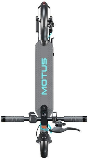 Motus Scooty 10 Lite Gen.5 Ηλεκτρικό Πατίνι με 20km/h Max Ταχύτητα και 30km Αυτονομία σε Γκρι Χρώμα