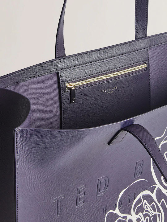 Extra Large Icon Damentasche Schultertasche Blau