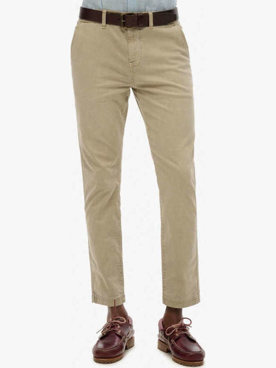 'international' Trousers Chino in Slim Fit Brown