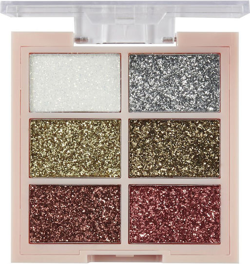 Sunkissed Glitter Eyeshadow Palette Палитра със Сенки за Очи в Твърда Форма 1.1гр