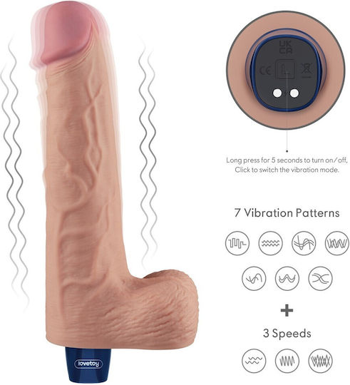 Softee Ρεαλιστικός Δονητής Flesh