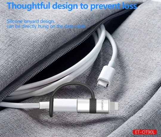 Earldom Converter Lightning Male to USB-C Female 1 Piece ET-OT90L