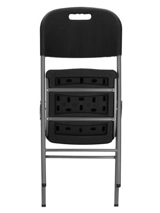 Scaun de catering Plastic Negru 39x41x90cm