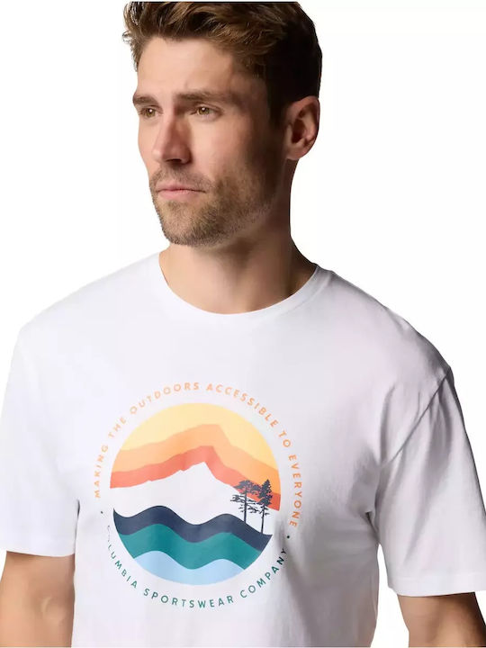 Path Lake Ii T-Shirt Weiß