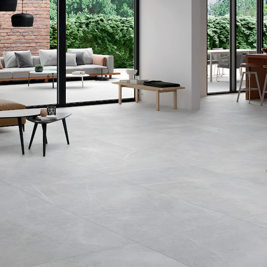 Tile 60x120 Northon Light Grey Matt 1st Quality Keratile