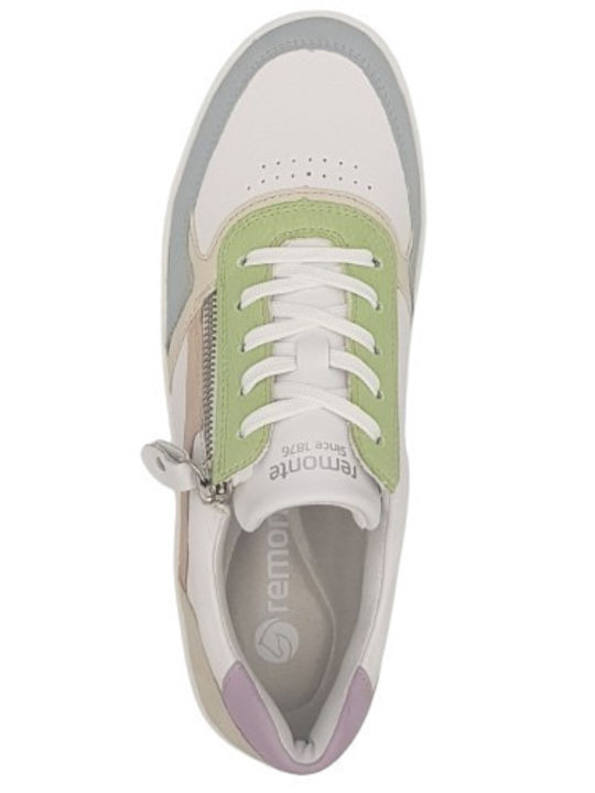 Дамски Анатомични Плоски Маратонки White Multicolour