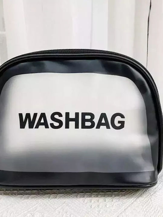 Travel Cosmetic Bag Tecos Dimensions 20x8.5x14.5 Cm Waterproof Black