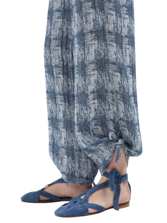 Damen Leinen Hose Weiß