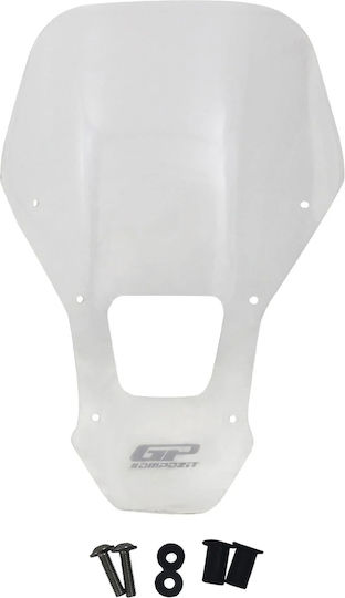 GP Kompozit Motorcycle Windshield & Windscreen Transparent Visor for Honda CRF1100L Africa Twin 09040411901664-54