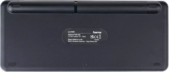 HAMA M-D WK-500 Fără fir Bluetooth Doar tastatura Engleză US