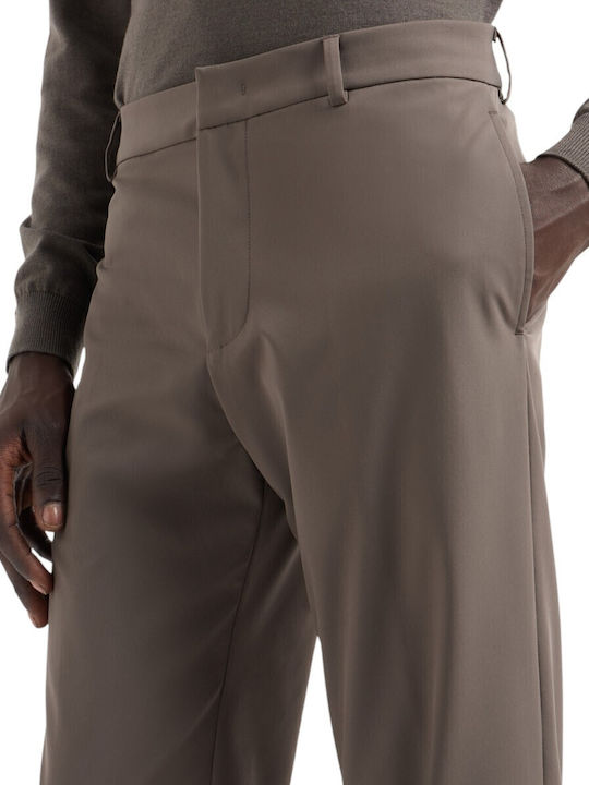 Trousers Elastic Brown