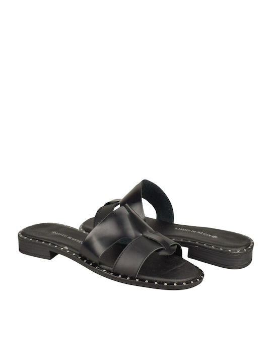 Sandale Casual Damă de Piele Negru