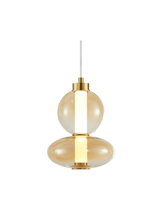 Eko Light Hängelampe Gold