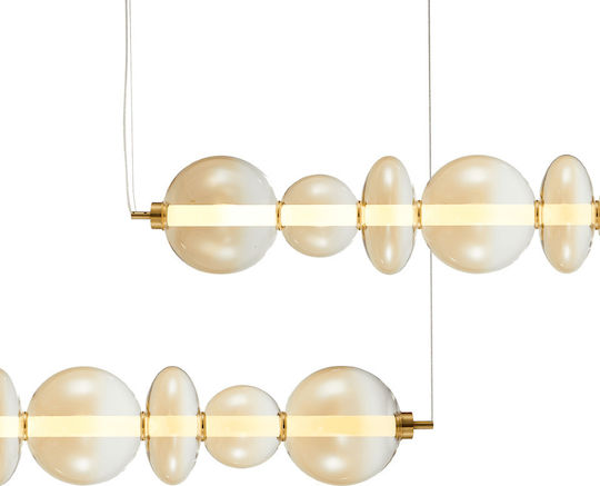Eko Light LED Κρεμαστό Φωτιστικό Χρυσό Eko Light LED Κρεμαστό Φωτιστικό Χρυσό