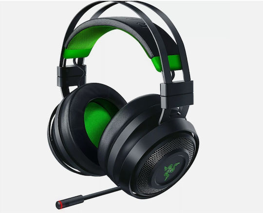 Razer Nari Ultimate (Xbox One) Ασύρματο Over Ear Gaming Headset με σύνδεση 3.5mm / USB Πράσινο