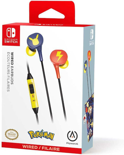 PowerA In Ear Gaming Headset with Connection 3.5mm Pokemon Pikachu Blossom