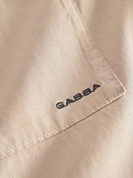 Дълъг Ръкав Overshirt Бежов
