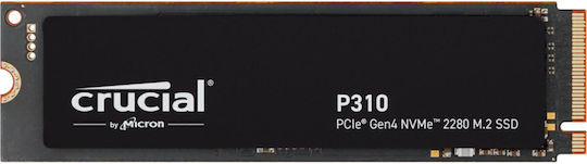 Crucial P310 Gen4 SSD 2TB M.2 Type with PCI Express 4.0 Connection and Heatsink CT2000P310SSD5