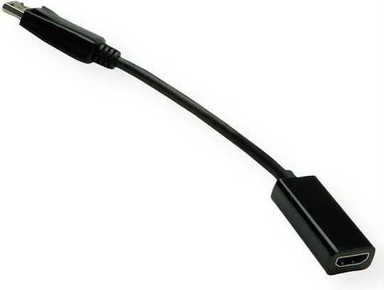Roline 12.99.3144 Converter DisplayPort male to HDMI female 1pcs