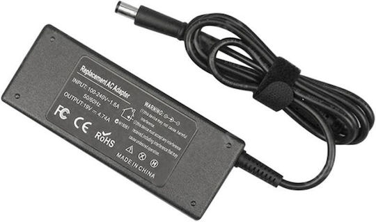 Lamtech Laptop Charger 90W 19V 74A for HP with Detachable Power Cable