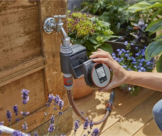 Gardena Water Control Flex Προγραμματιστής Ποτίσματος Βρύσης Μπαταρίας 1 Εξόδου