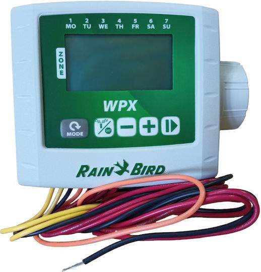 Rainbird WPX4 Προγραμματιστής Ποτίσματος Φρεατίου Μπαταρίας 4 Στάσεων