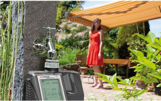 Gardena C2030 Duo Plus Προγραμματιστής Ποτίσματος Βρύσης Μπαταρίας 2 Στάσεων