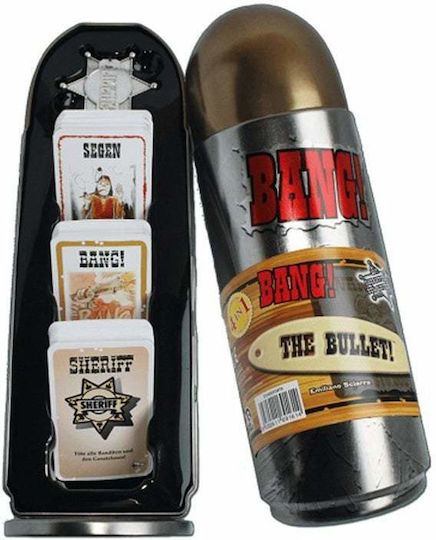 Board Game Bang! The Bullet! for 3-8 Players 8+ Years Old Da Vinci Games