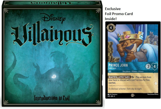 Επιτραπέζιο Παιχνίδι Villainous Disney: Introduction to Evil + Lorcana Promo Card για 2-4 Παίκτες 10+ Ετών (EN) Ravensburger