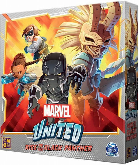 Game Expansion Marvel United Rise of the Black Panther for 1-4 Players 14+ Years Old (EN) Cool Mini Or Not