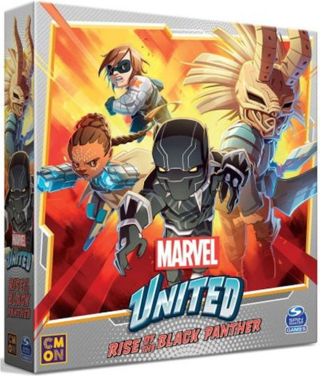 Game Expansion Marvel United Rise of the Black Panther for 1-4 Players 14+ Years Old (EN) Cool Mini Or Not
